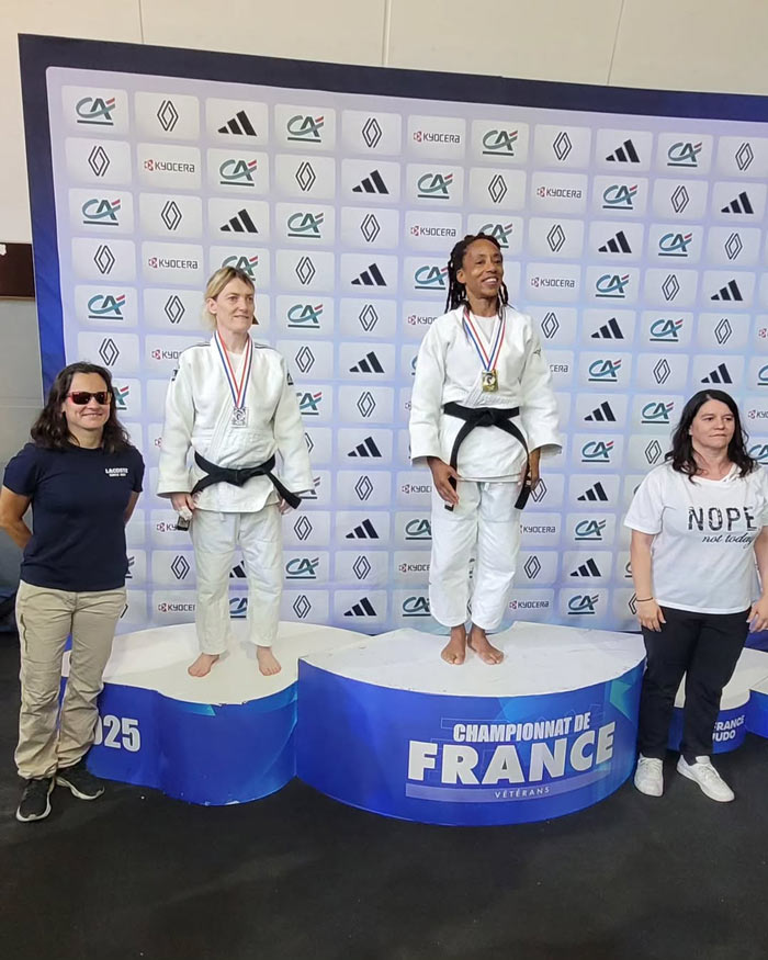 Accompagnement au championnat de France vétérans de judo