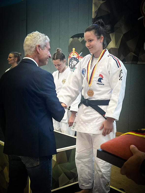 Aurore Cabanne médaillée de bronze au Championnat du Monde militaire