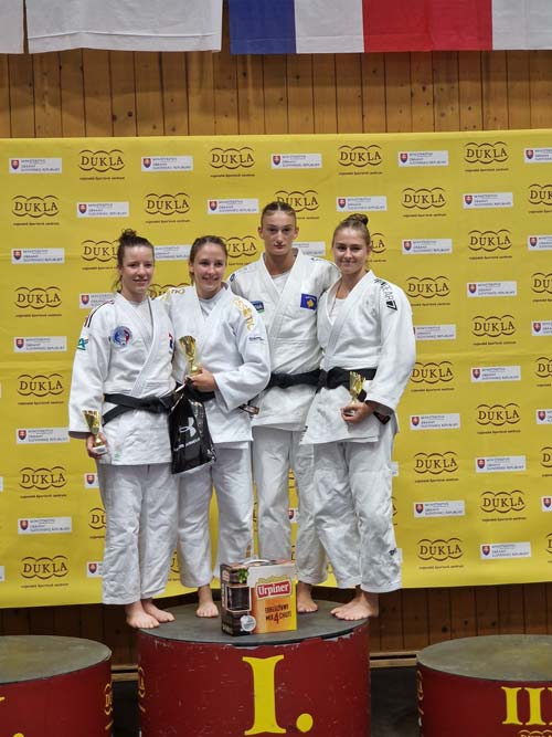 Aurore Cabanne podium -63 kg